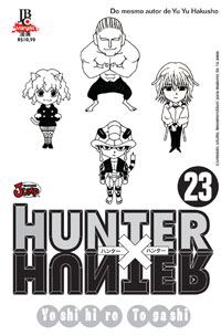 capa de Hunter X Hunter #23