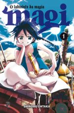 capa de Magi: O Labirinto da Magia