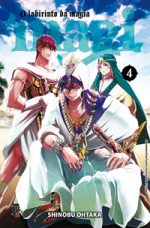 capa de Magi - O Labirinto da Magia #04