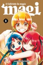 capa de Magi - O Labirinto da Magia #08