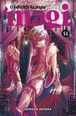 capa de Magi - O Labirinto da Magia #14