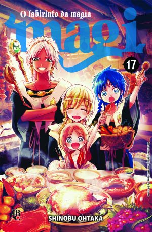 capa de Magi - O Labirinto da Magia #17