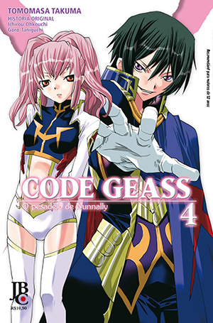 capa de Code Geass: O pesadelo de Nunnally #04