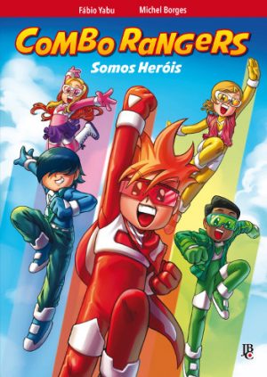 capa de Combo Rangers Graphic Novel - Somos Heróis