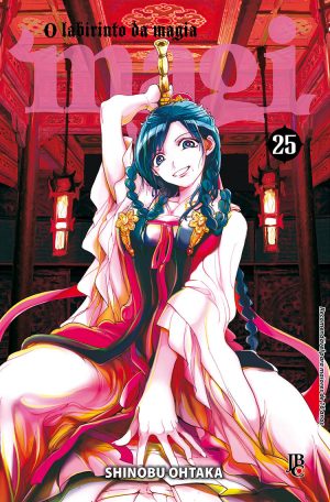 capa de Magi - O Labirinto da Magia #25