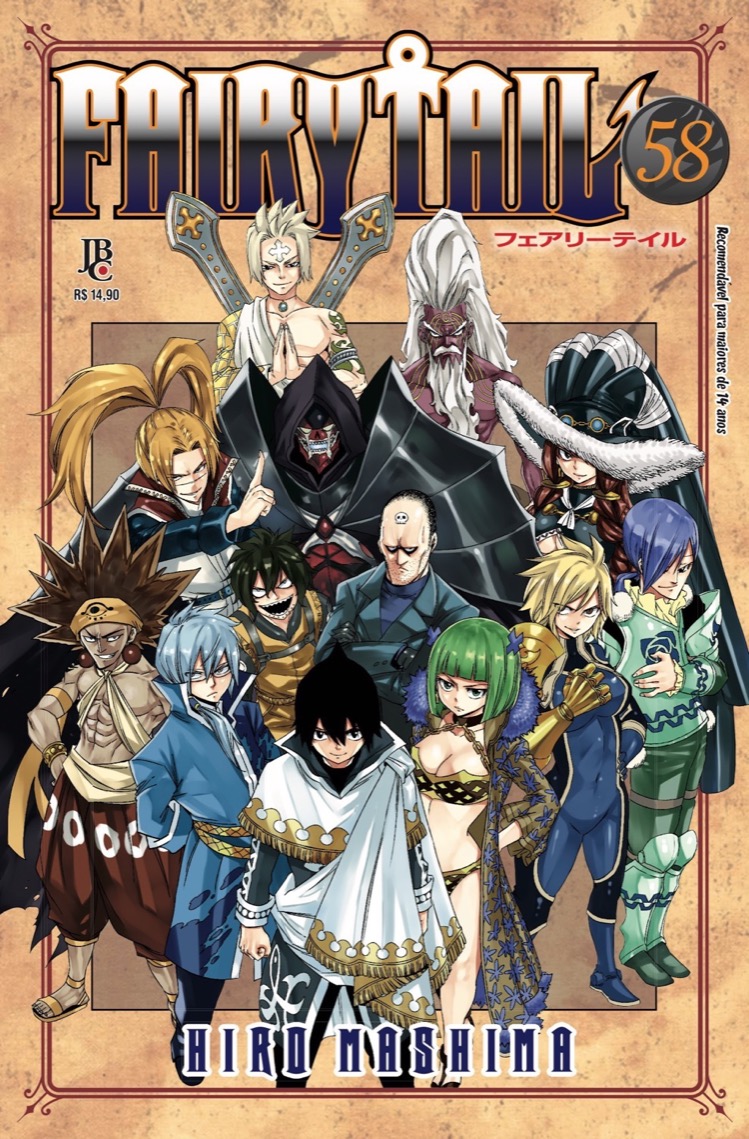 Com 60 milhões de cópias, mangá 'Fairy Tail' está em seu arco