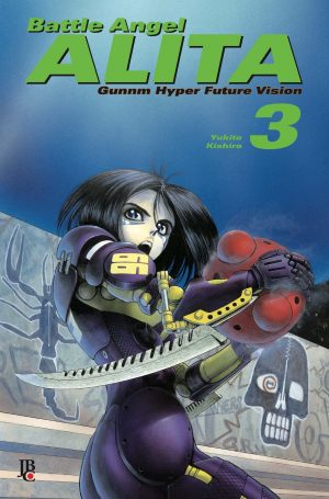 capa de Battle Angel Alita Digital #03