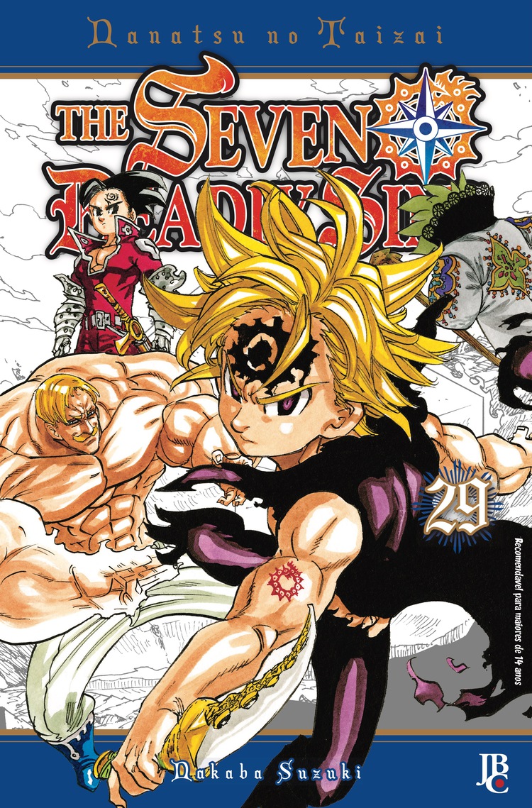 The Seven Deadly Sins  JBC vai publicar o mangá Nanatsu no Taizai no  Brasil [ATUALIZADO]