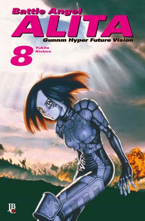 capa de Battle Angel Alita Digital #08