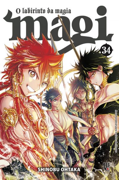 Mangá Magi: O Labirinto da Magia - Mangás JBC