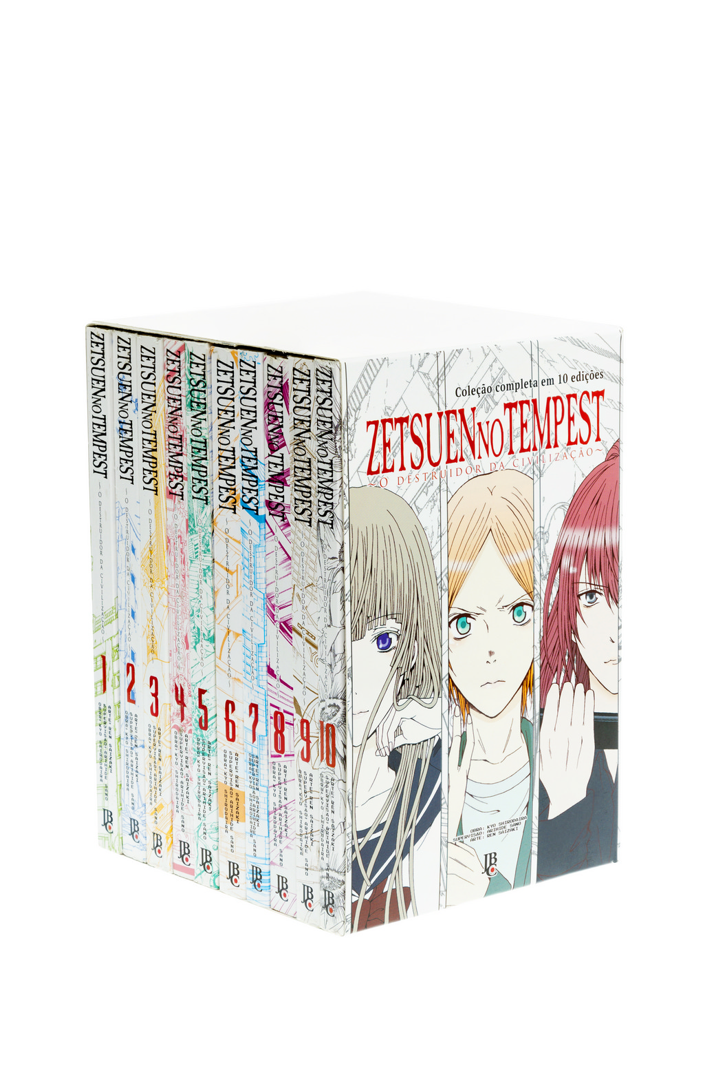 Box Zetsuen no Tempest Mangás JBC