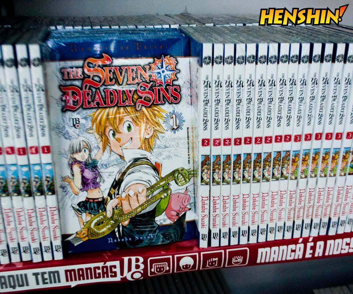 Mangá The Seven Deadly Sins - Capítulos - Mangás JBC