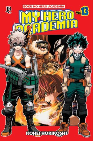 capa de My Hero Academia #13