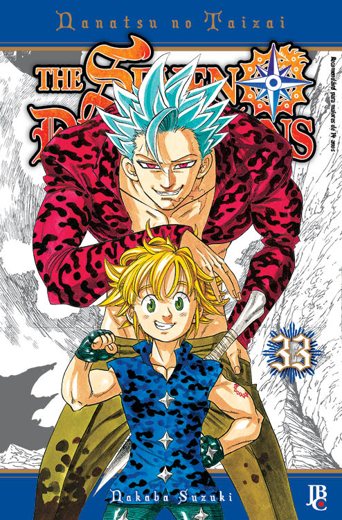 Personagens de The Seven Deadly Sins/Nanatsu no Taizai - Mangás JBC