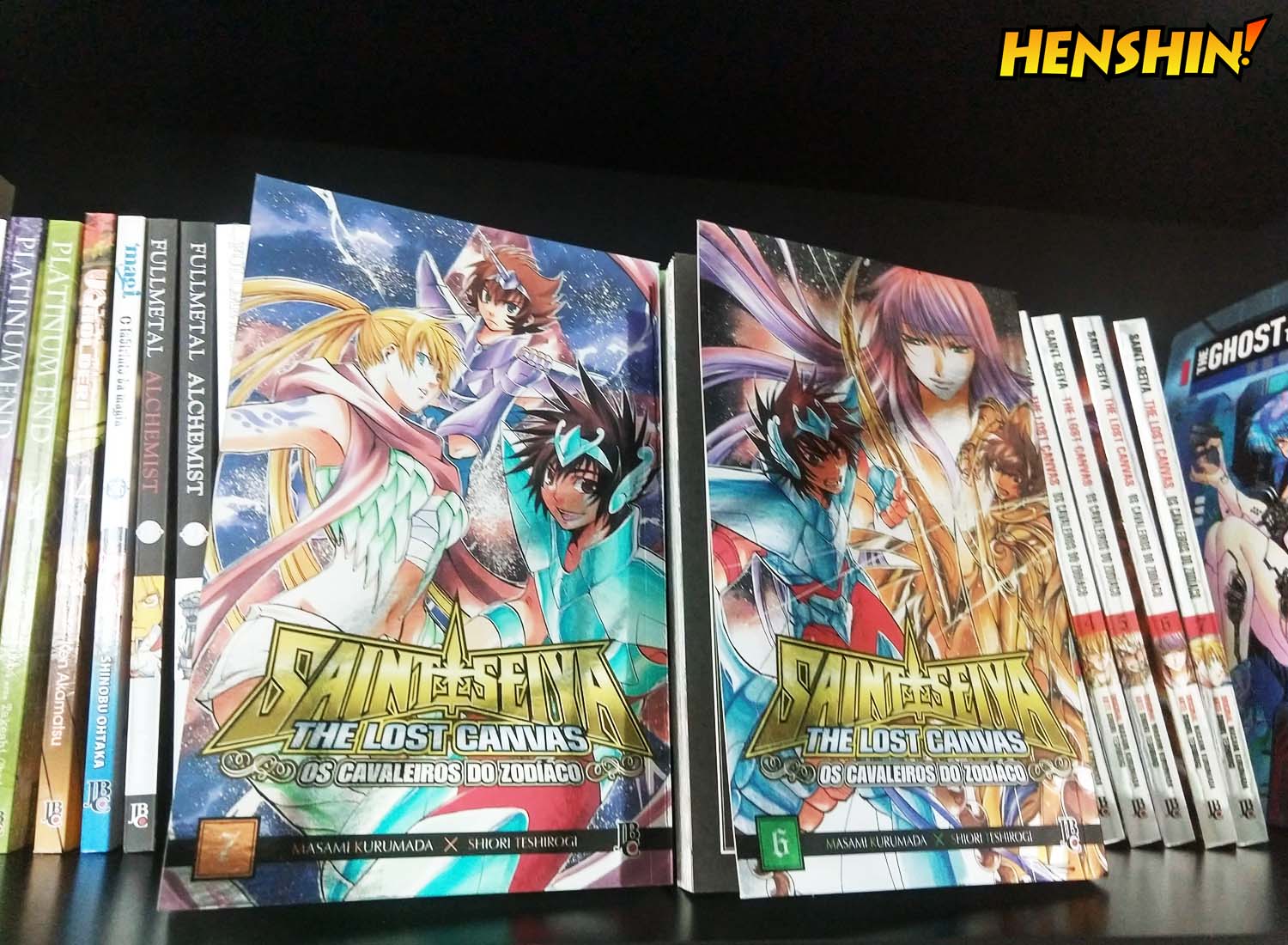 Cavaleiros do Zodíaco - The Lost Canvas #6 e #7 PRONTOS! - Editora JBC