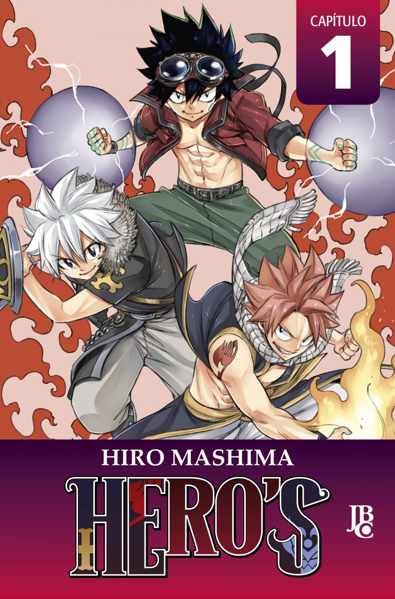 Lançamento JBC - Mashima Hero's - Editora JBC