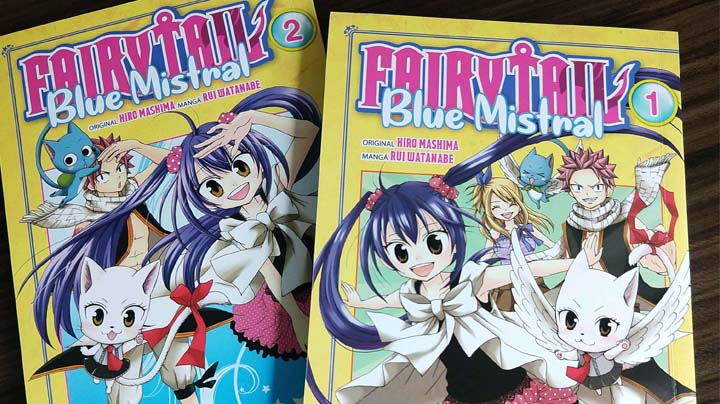 Fairy Tail Blue Mistral #1 e #2 na redação! - Editora JBC