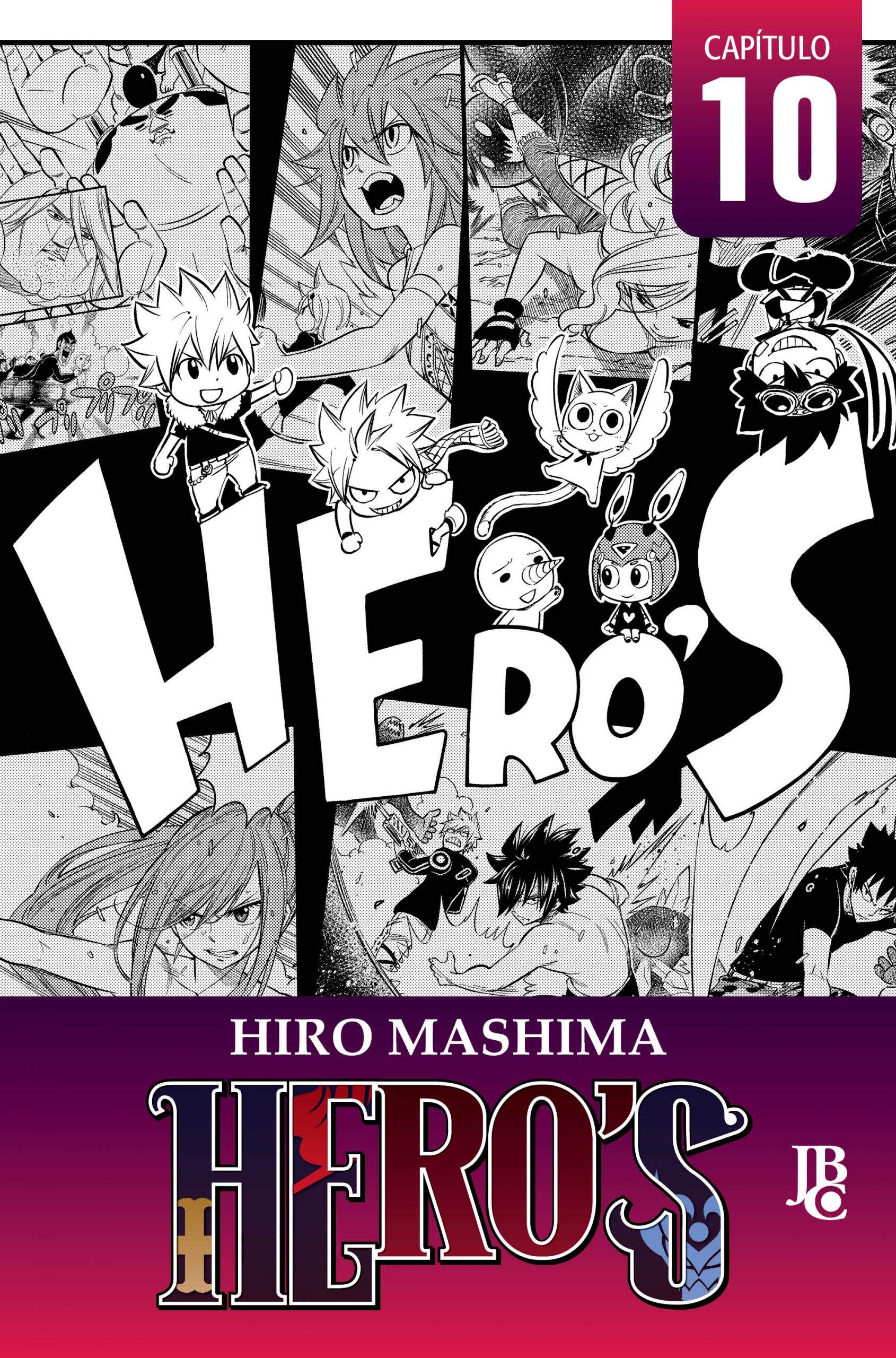 Lançamento JBC - Mashima Hero's - Editora JBC