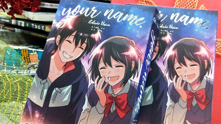 Your Name Light Novel + Your Name Mangá - Edição Unica - Obra completa de  uma só vez!