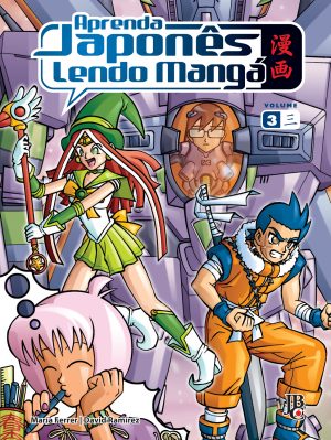 capa de Aprenda Japonês Lendo Mangá