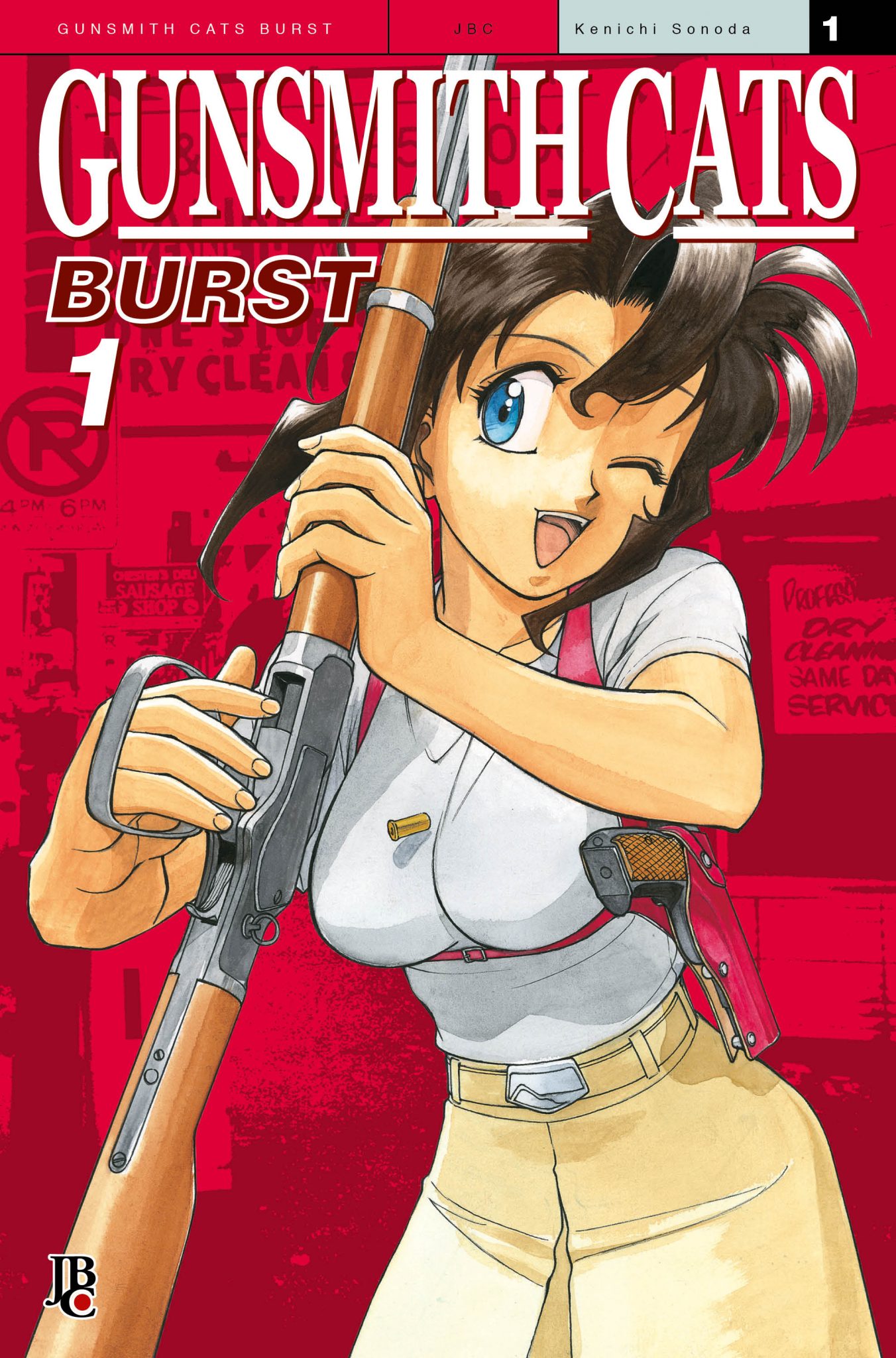 Mangá Gunsmith Cats Burst Mangás JBC