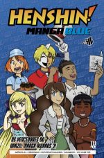 capa de Henshin Mangá BLUE