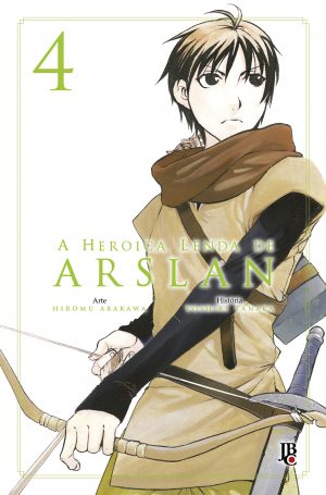 capa de A Heroica Lenda de Arslan #04