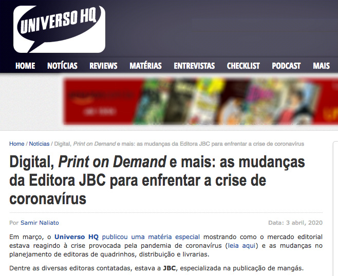 portal hq jbc na mídia