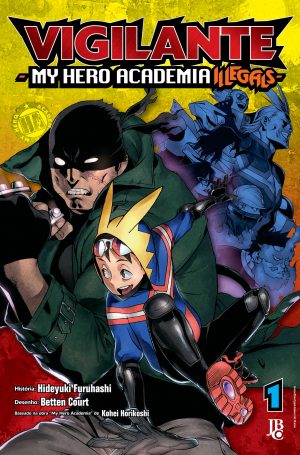 capa de Vigilante: My Hero Academia Illegals #01