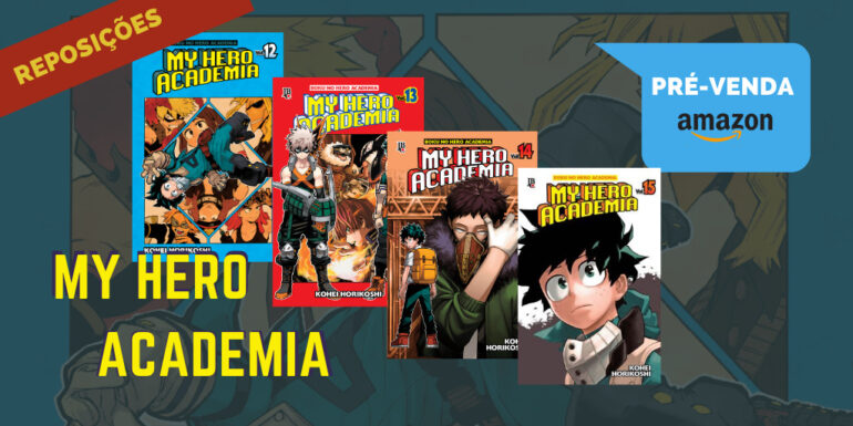 pre-venda amazon my hero academia