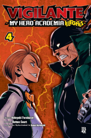capa de Vigilante: My Hero Academia Illegals #04