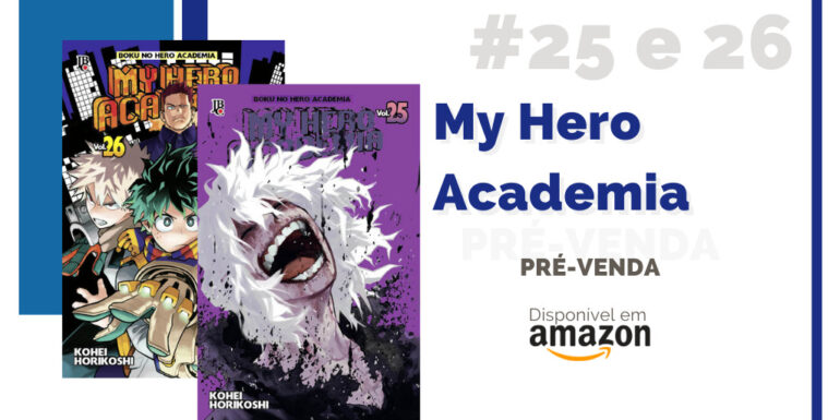 pre venda my hero academia 25 e 26 amazon