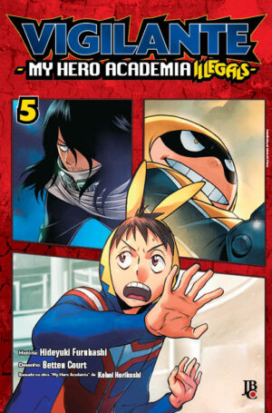 capa de Vigilante: My Hero Academia Illegals #05