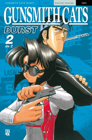 capa de Gunsmith Cats - Burst BIG #02