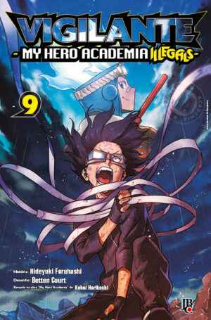 capa de Vigilante: My Hero Academia Illegals #09