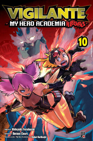 capa de Vigilante: My Hero Academia Illegals #10