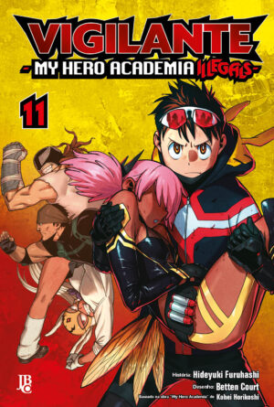 capa de Vigilante: My Hero Academia Illegals #11