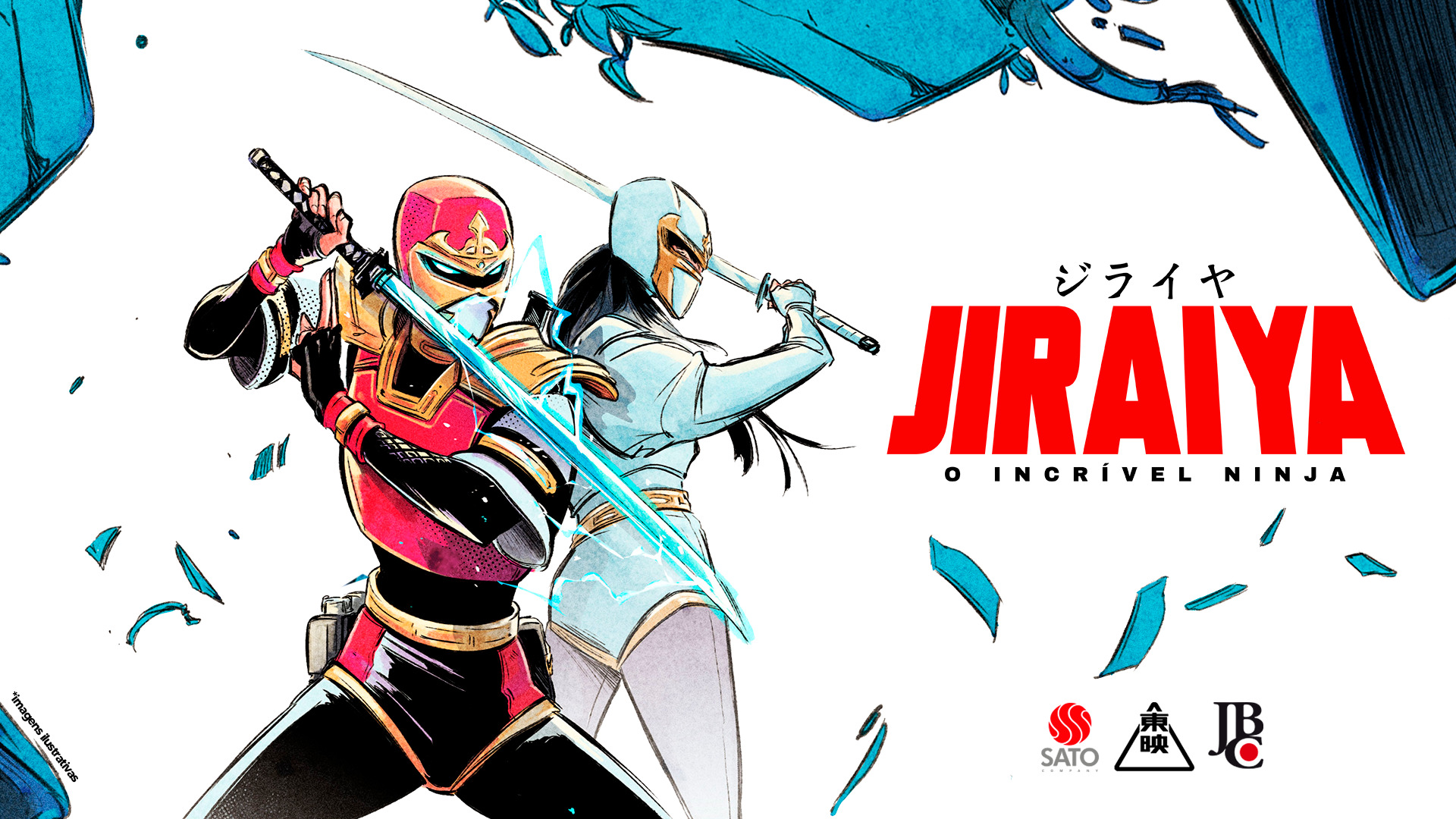 Anúncio JBC: Mangá do Jiraiya - Editora JBC