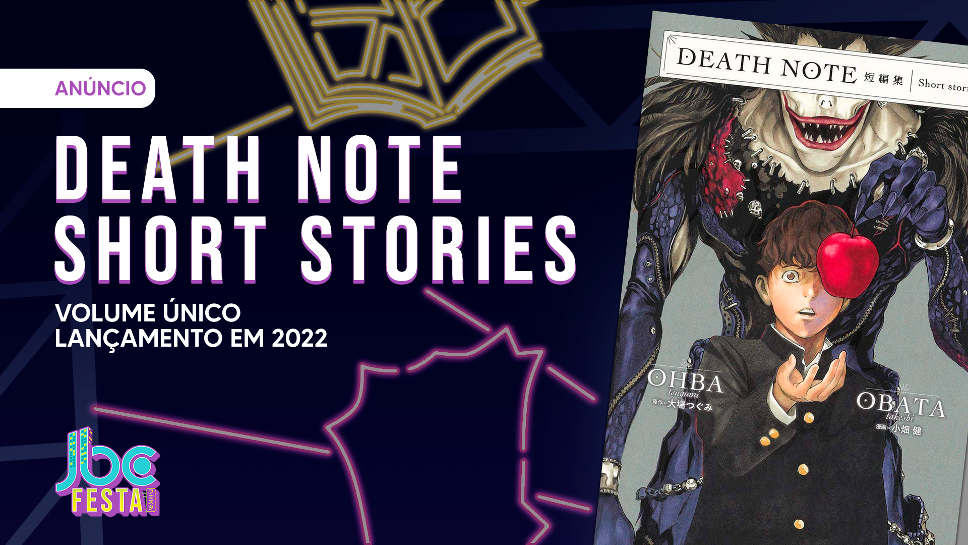 Death Note - Mangá será publicado em formato digital pela JBC