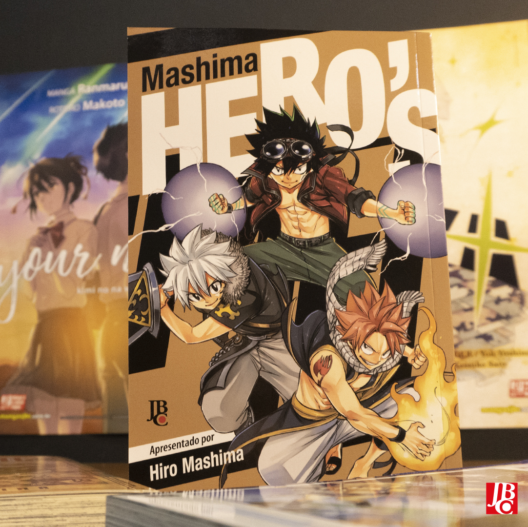 Lançamento JBC - Mashima Hero's - Editora JBC