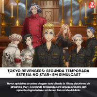 imagens Breves da terceira temporada de Tokyo revenge e a data do anim