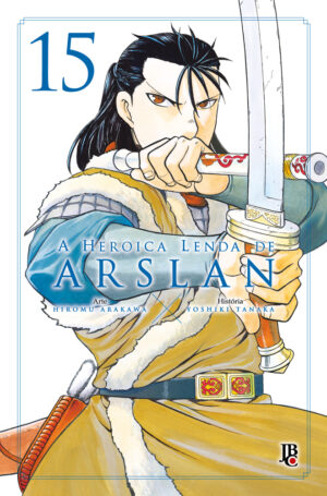 capa de A Heroica Lenda de Arslan #15