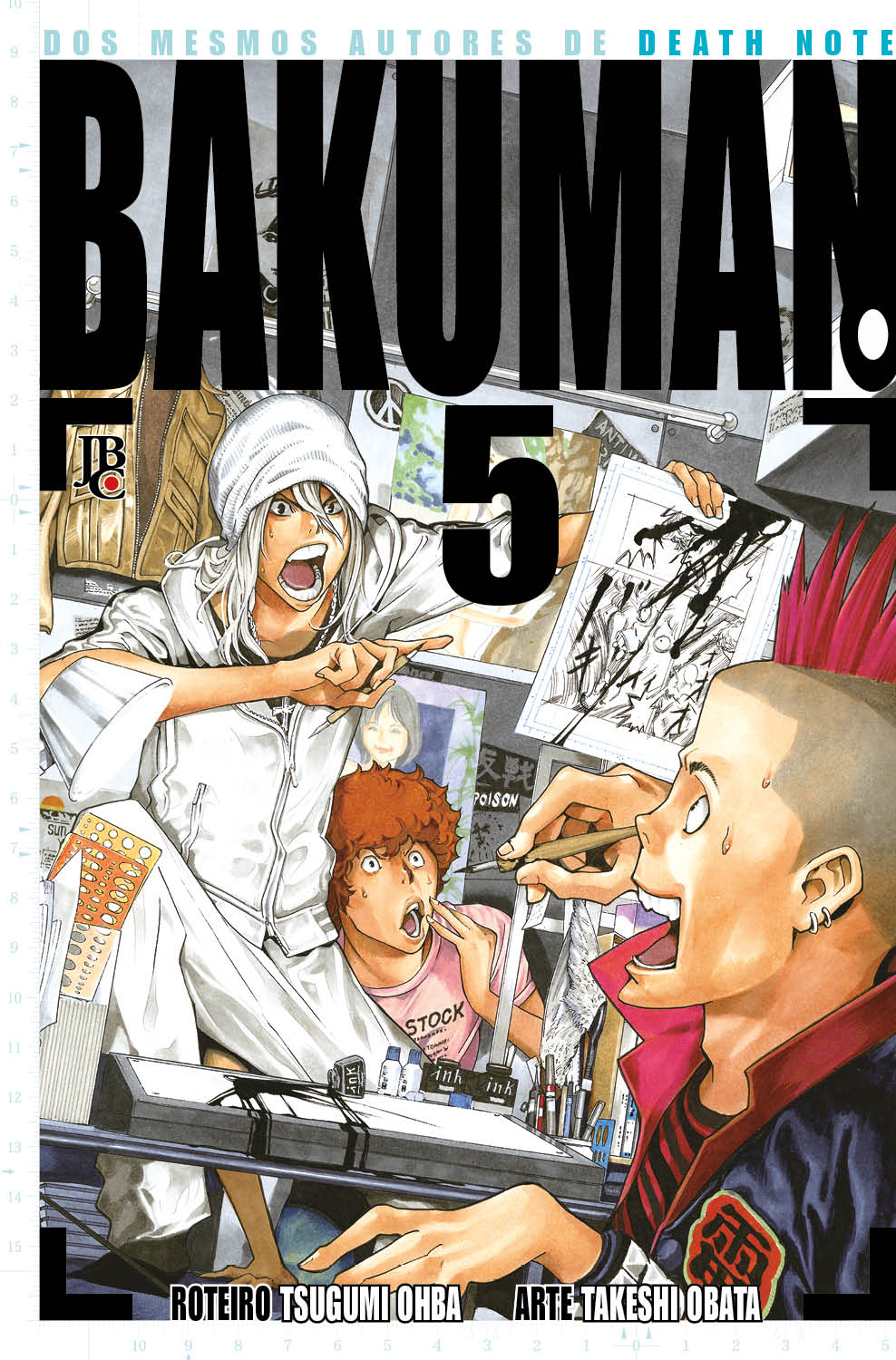 Bakubakuページ Bakuman #05 - Mangás JBC
