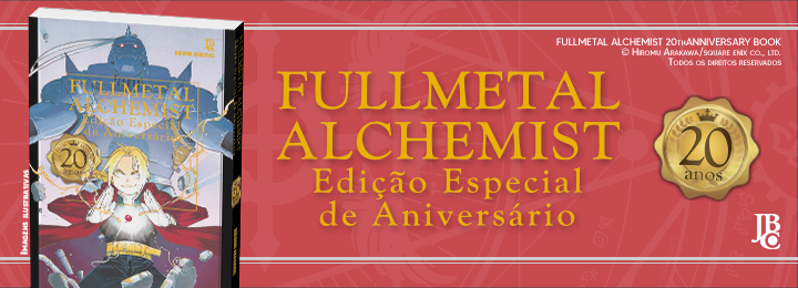 Fullmetal Alchemist - 20 anos